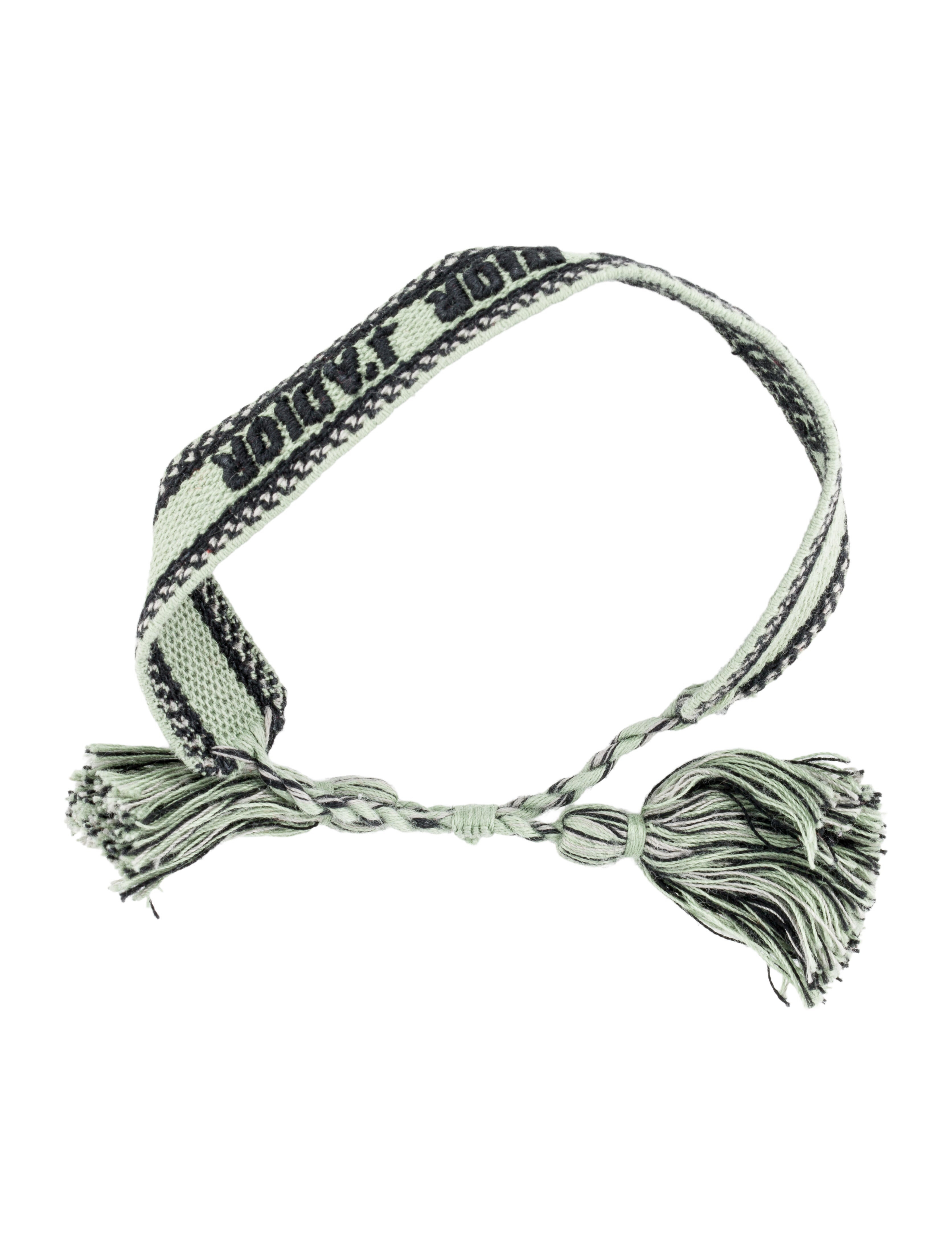 Christian Dior Friendship Wrap Bracelet